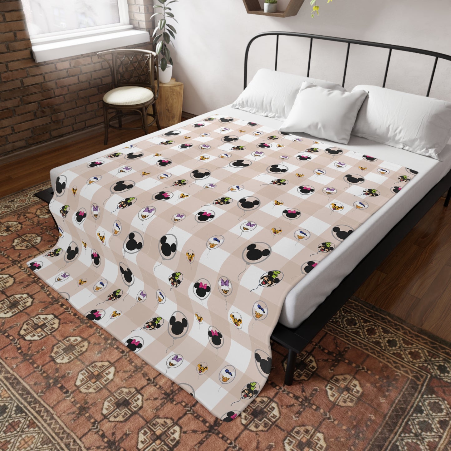 Mickey and Friends Cozy Plush Fleece Blanket