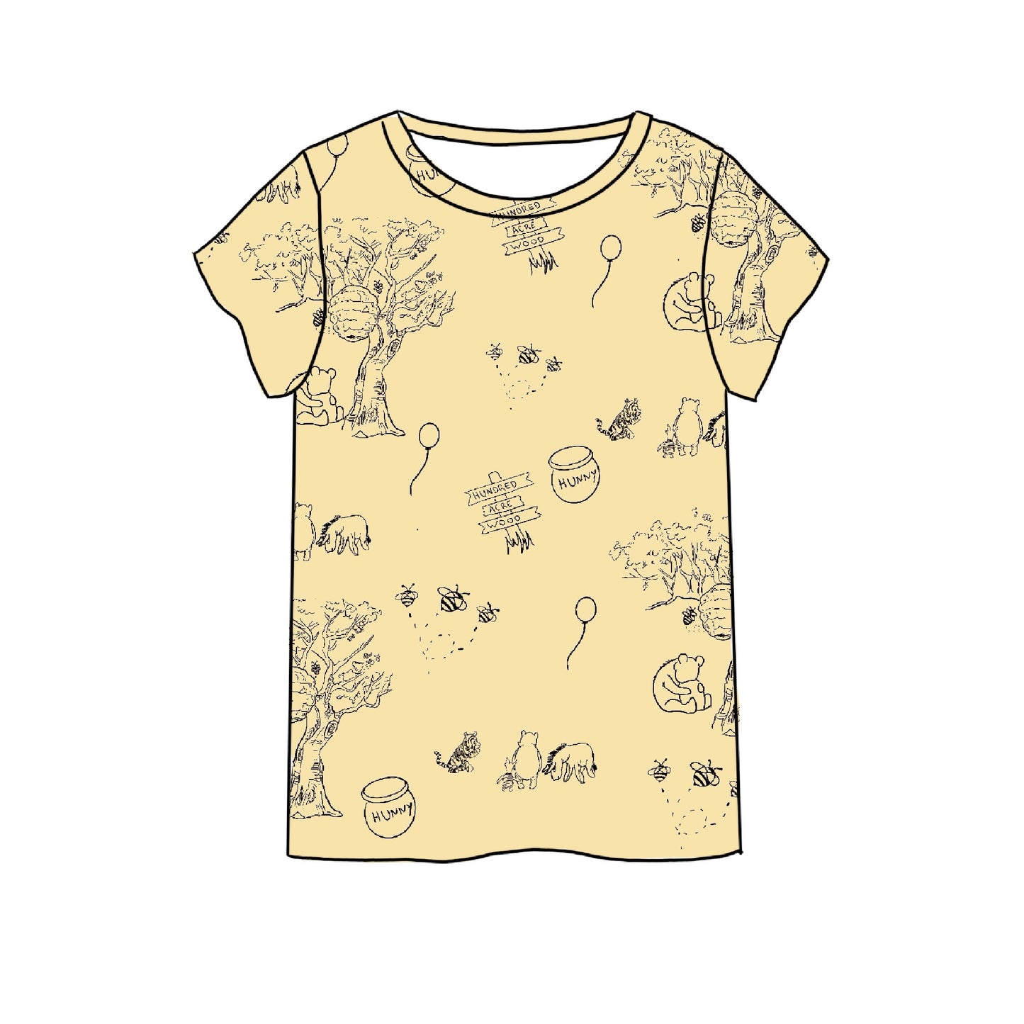Short Sleeve T-Shirt- Hundred Acres