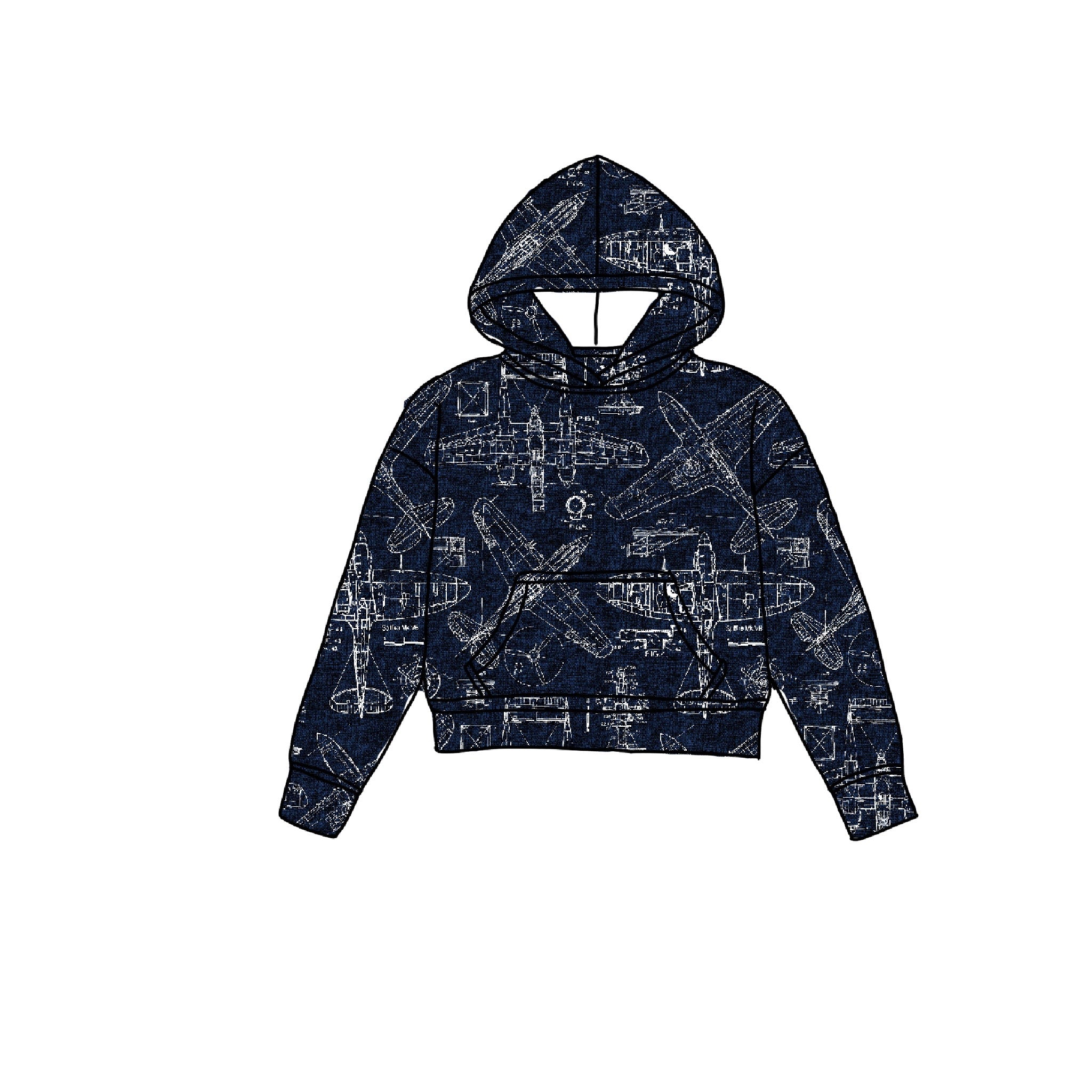 Jet-Set  Unisex Hoodie
