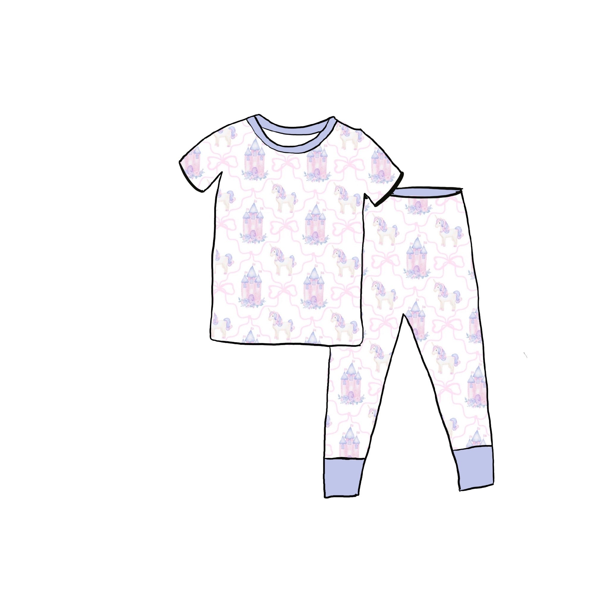 Unicorn Dreams 2-piece set