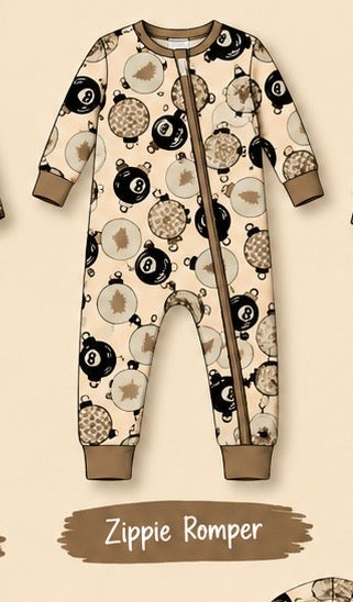 Lucky Season Bamboo Zippie Romper