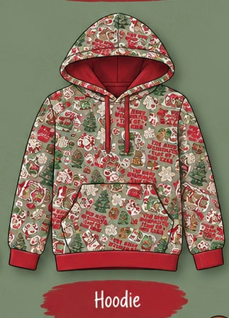 Peppermint Cocoa Unisex Hoodie