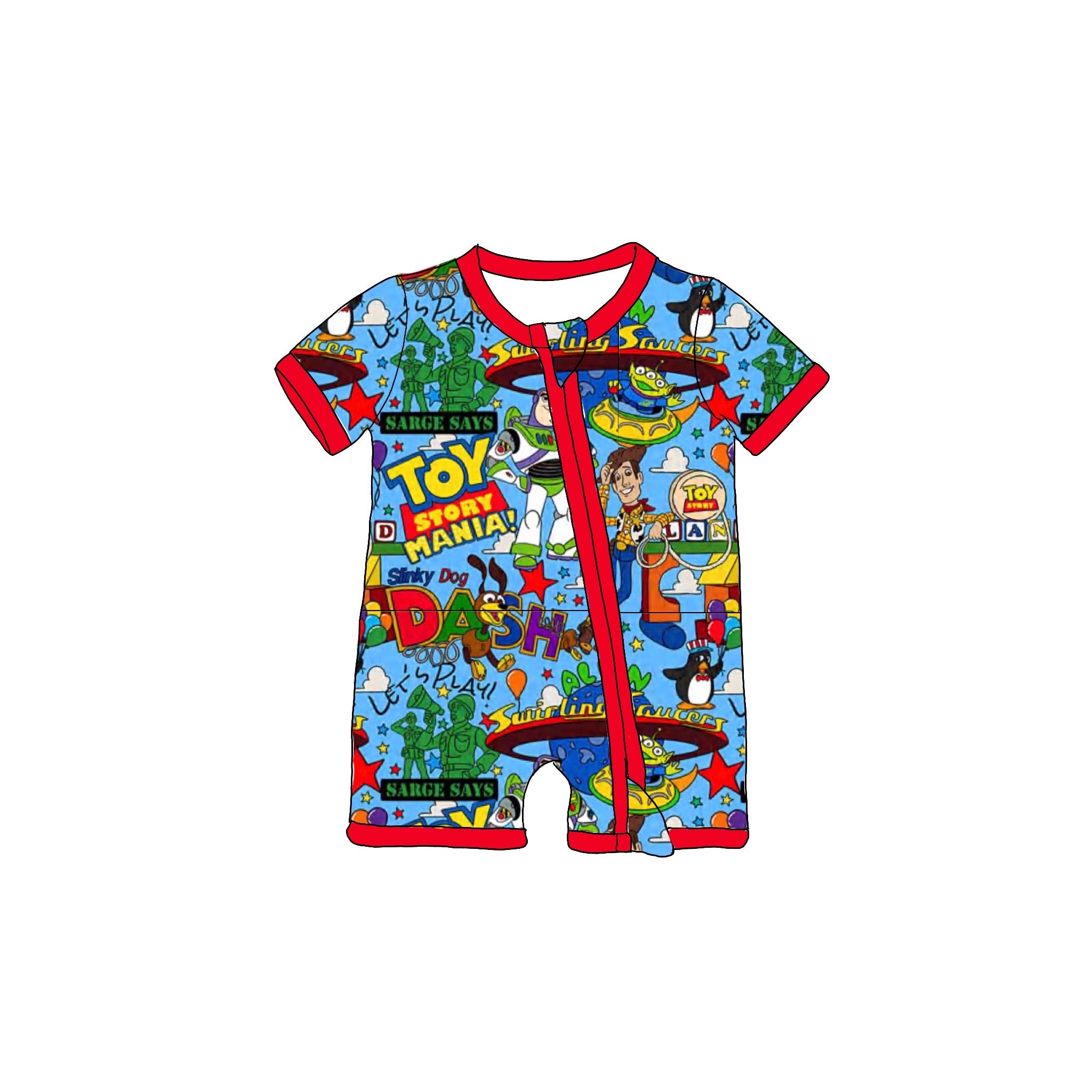 Toy Land Shortie Romper