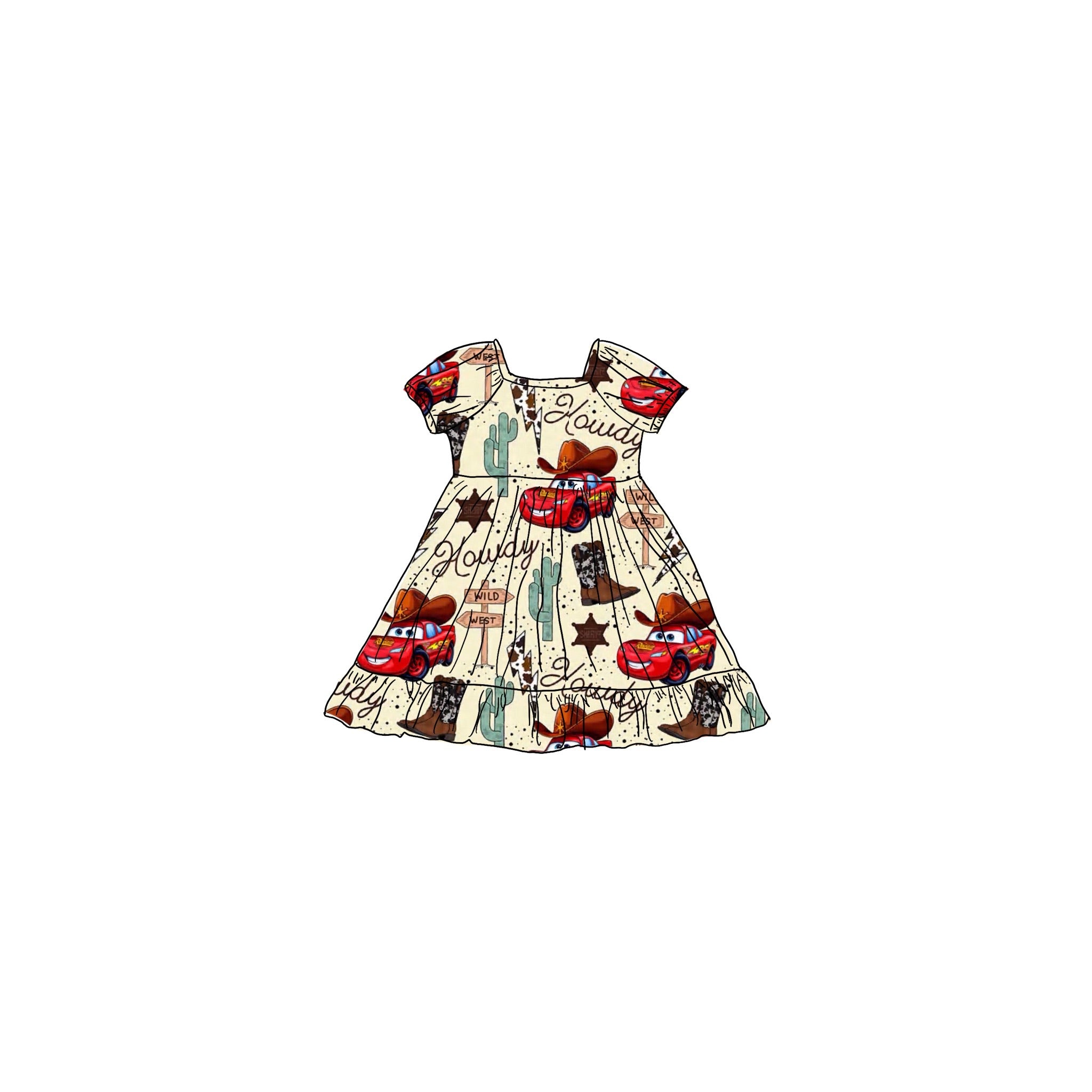 Sheriff McQueen Bamboo Dress