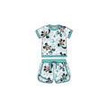 Mickey Summer Bamboo Drawstring Short Set