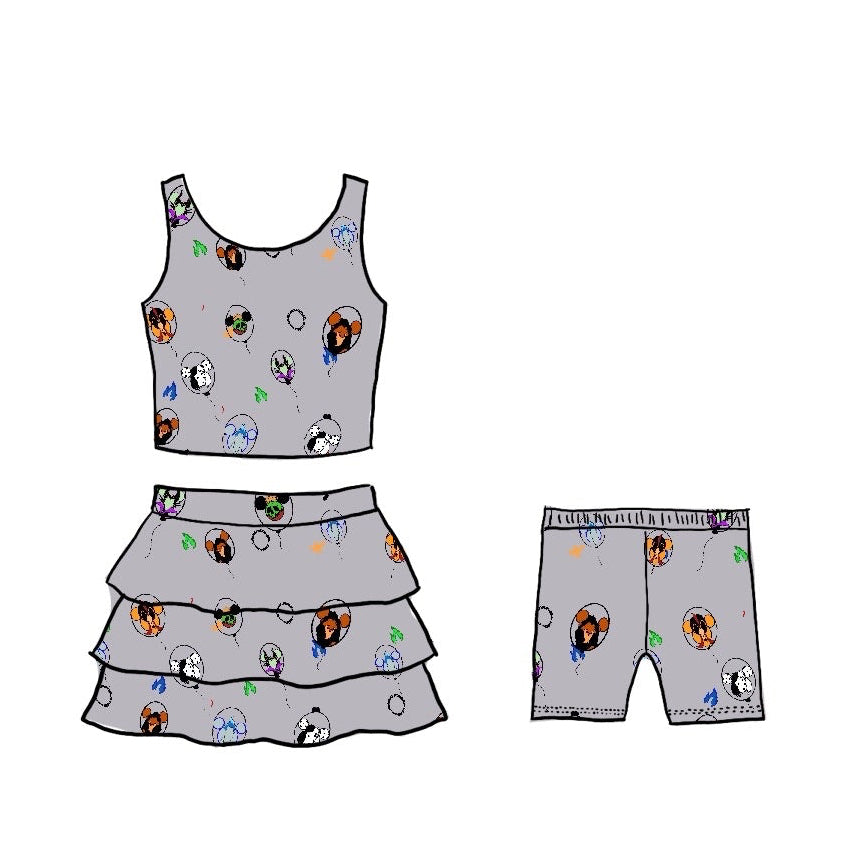 Villainous Athletic Skirt Set