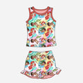 Ocean Babies Bamboo Tank and Ruffle Short Set