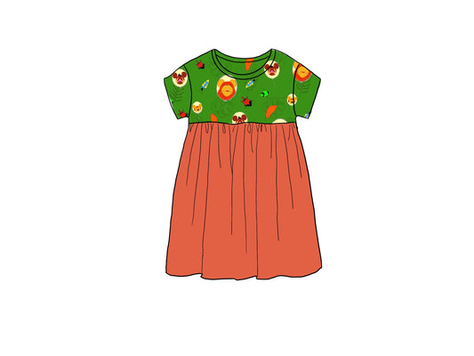 Hakuna Matata Bamboo Viscose short Sleeve Dress