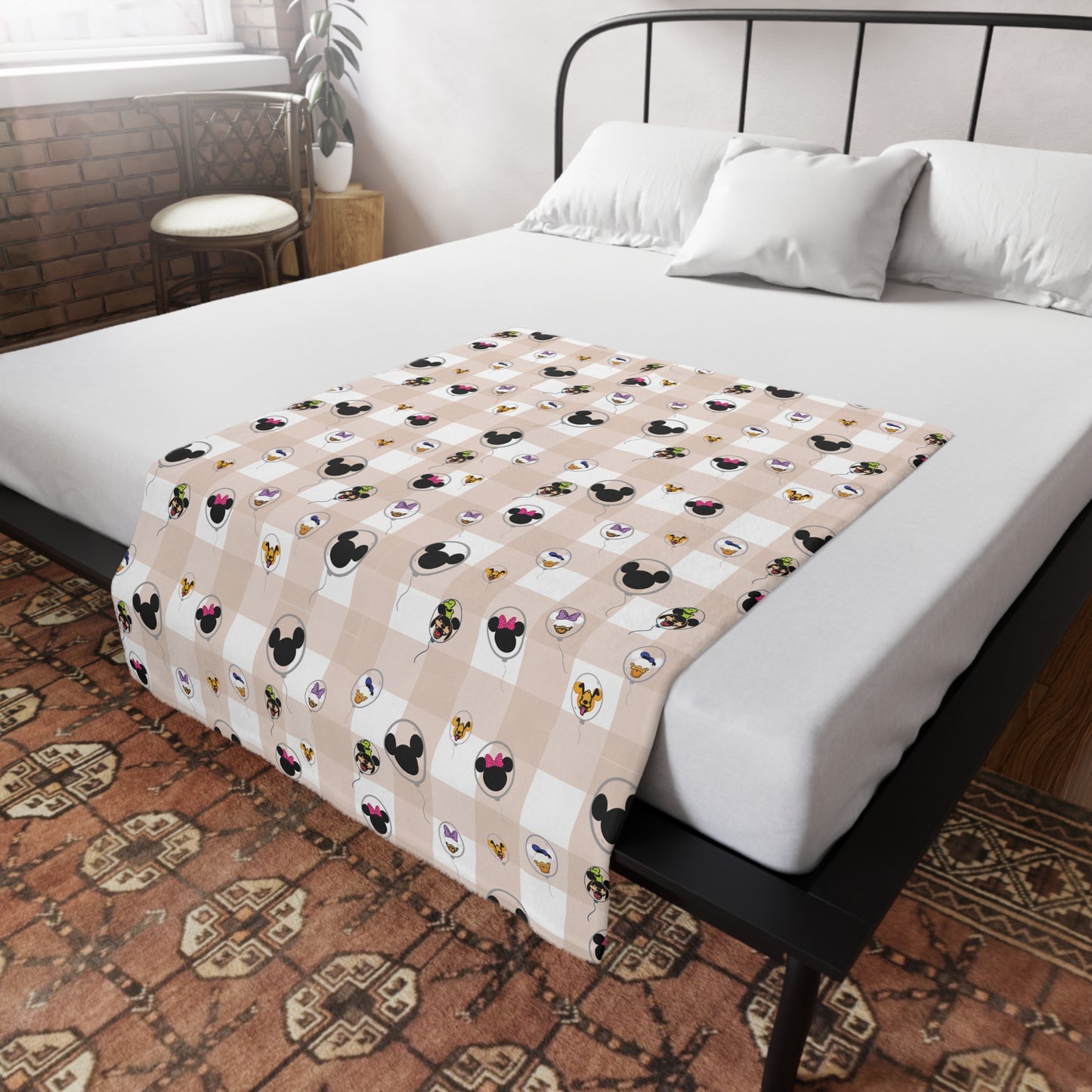 Mickey and Friends Cozy Plush Fleece Blanket