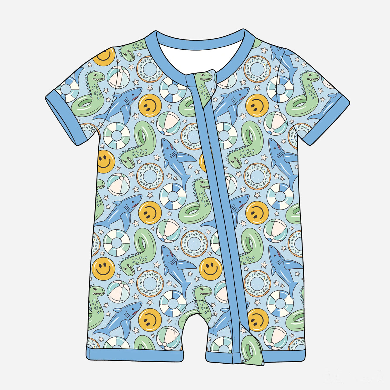 Pool Day Shortie Romper