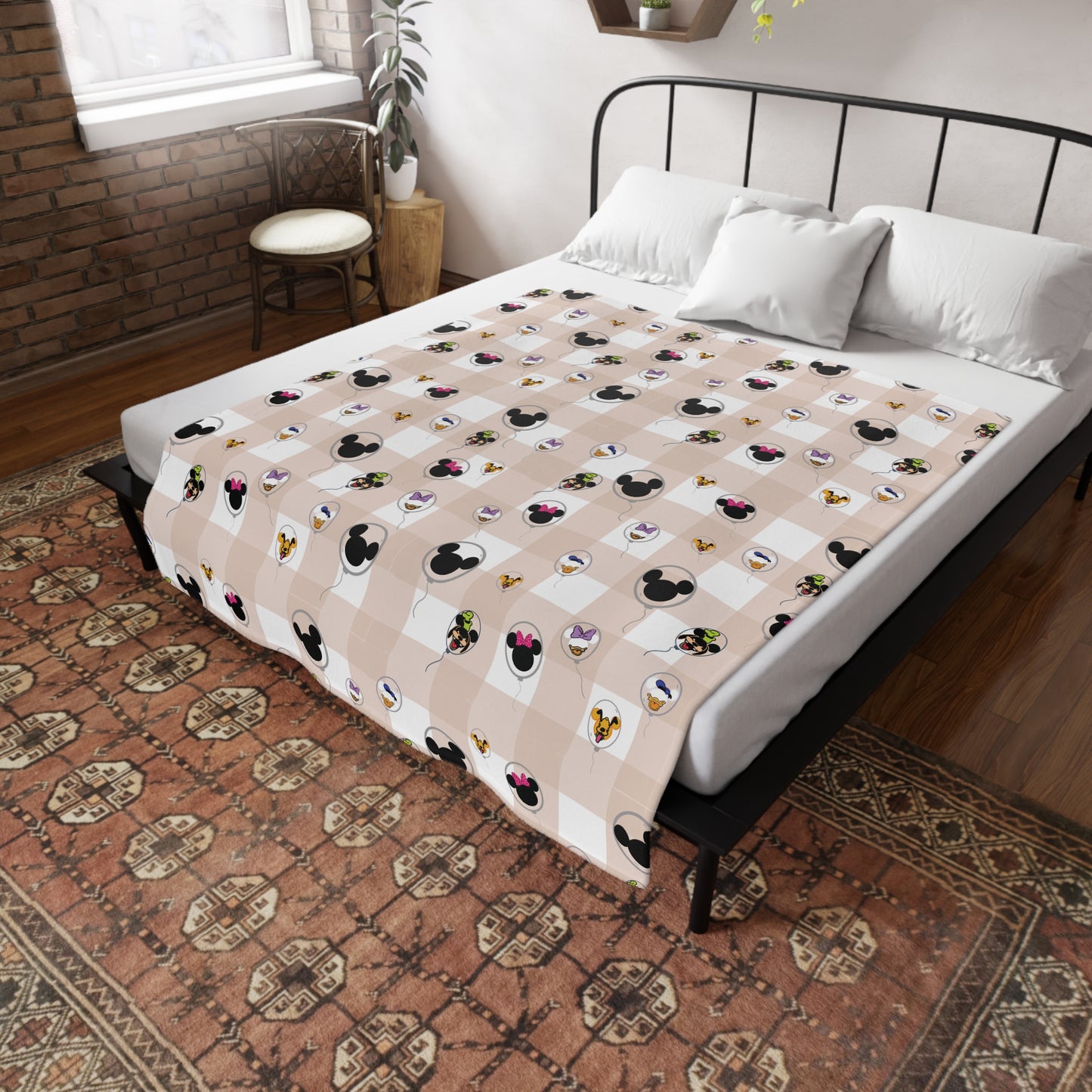 Mickey and Friends Cozy Plush Fleece Blanket