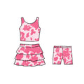 Strawberry Milk Athletic Skirt Set