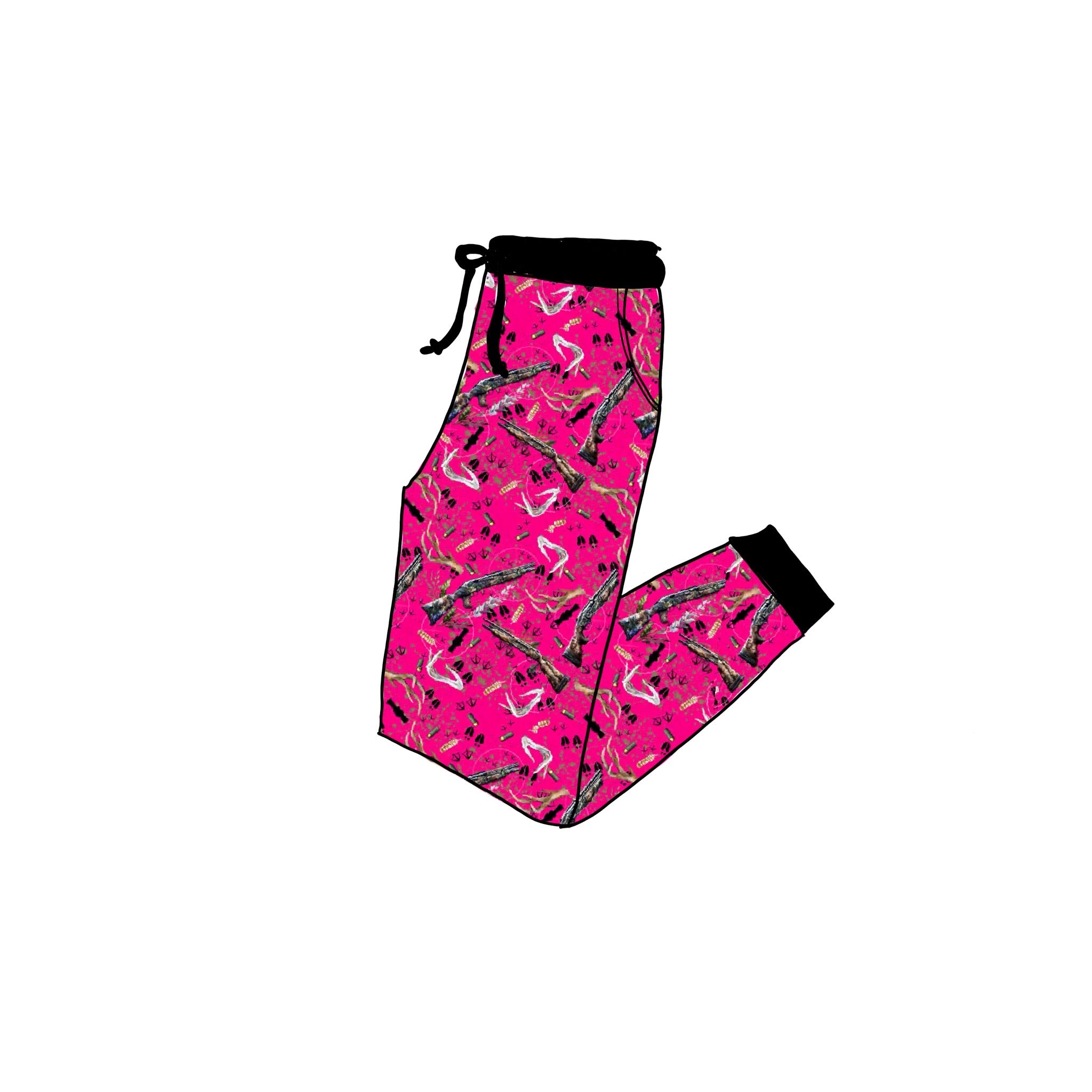 Hunt like a Girl Adult bamboo joggers