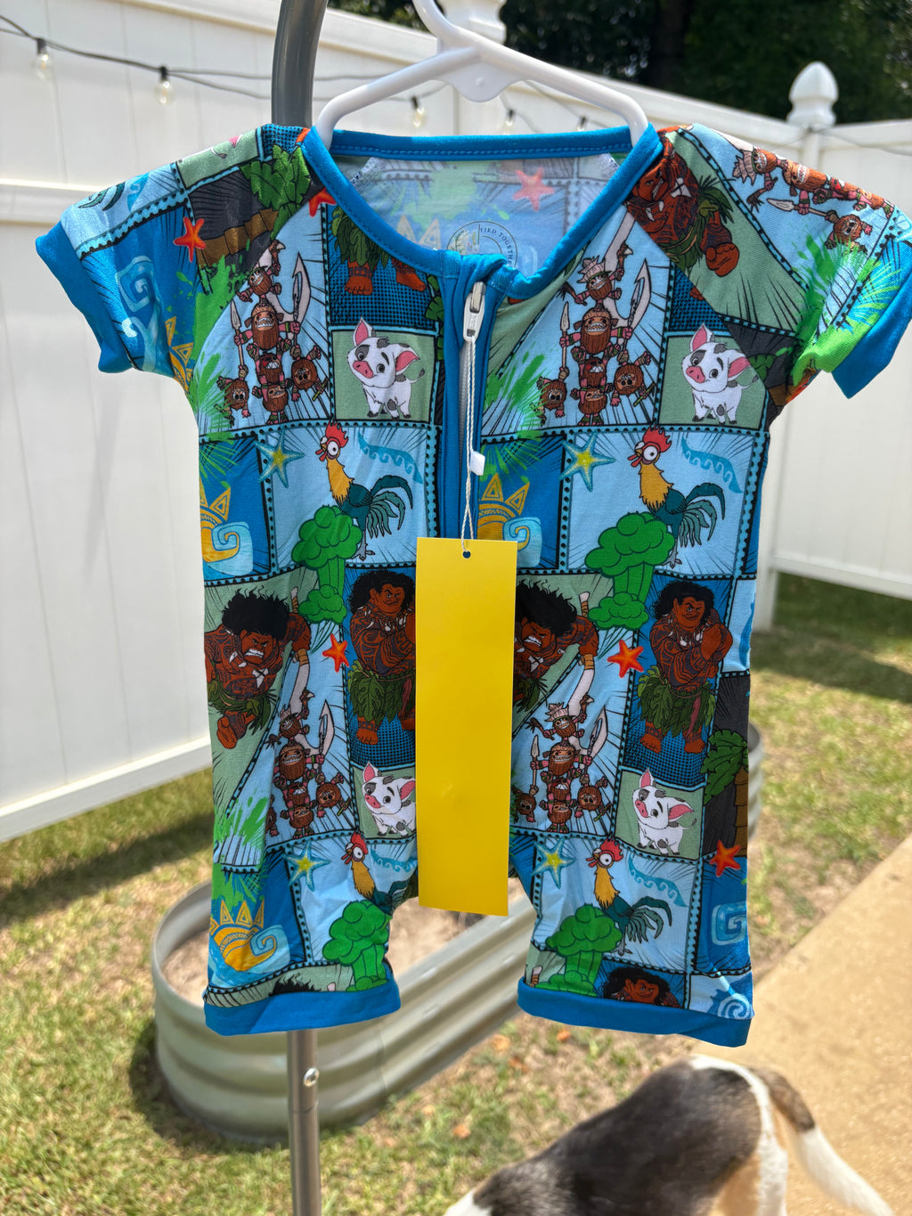 Maui Patch Shortie Romper