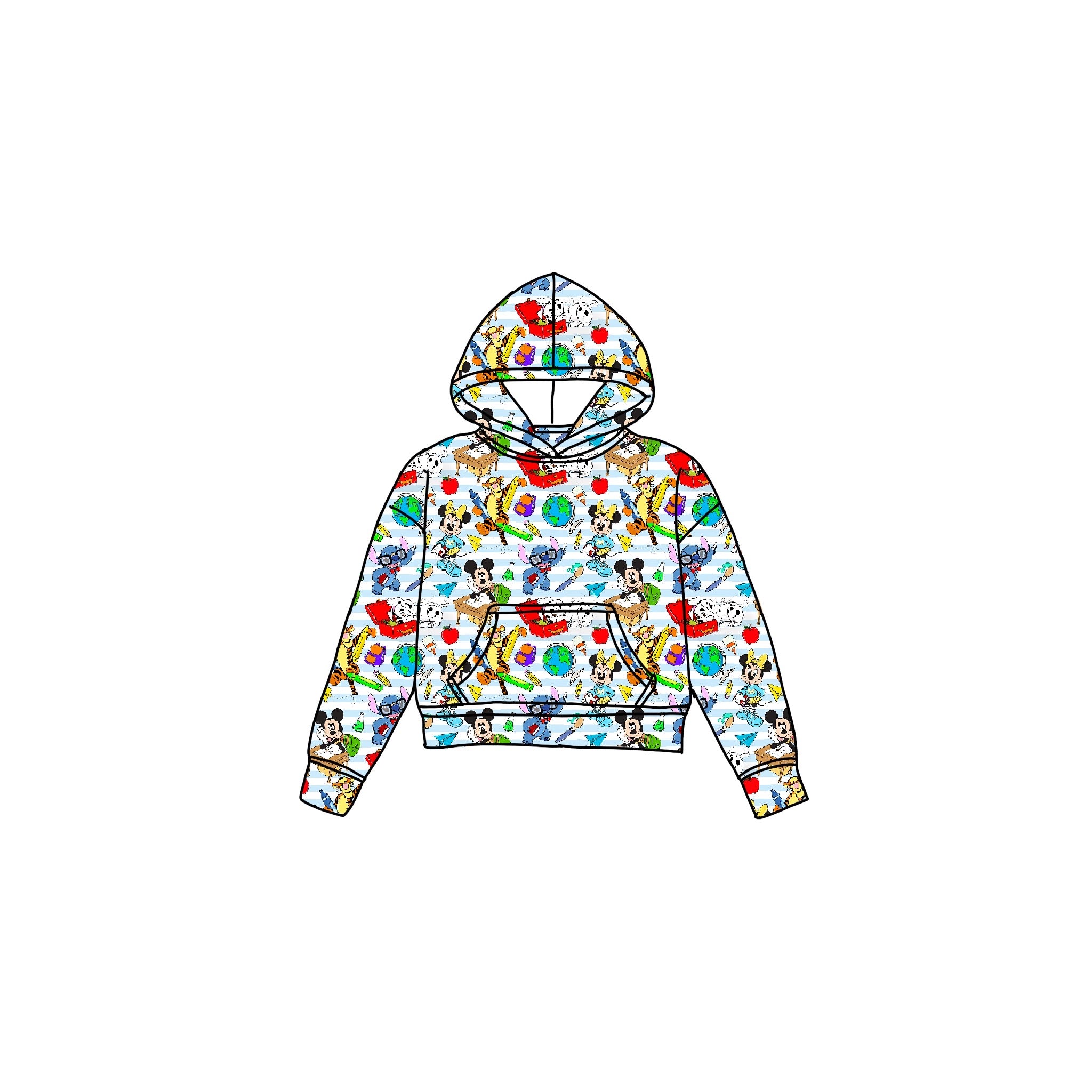 Stitch University Unisex Hoodie