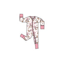 Boot’s & Bow’s
 Bamboo Zippie Romper