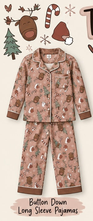 Reindeer Games 2-piece button down set