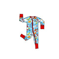 Seuss Landing Bamboo Zippie Romper