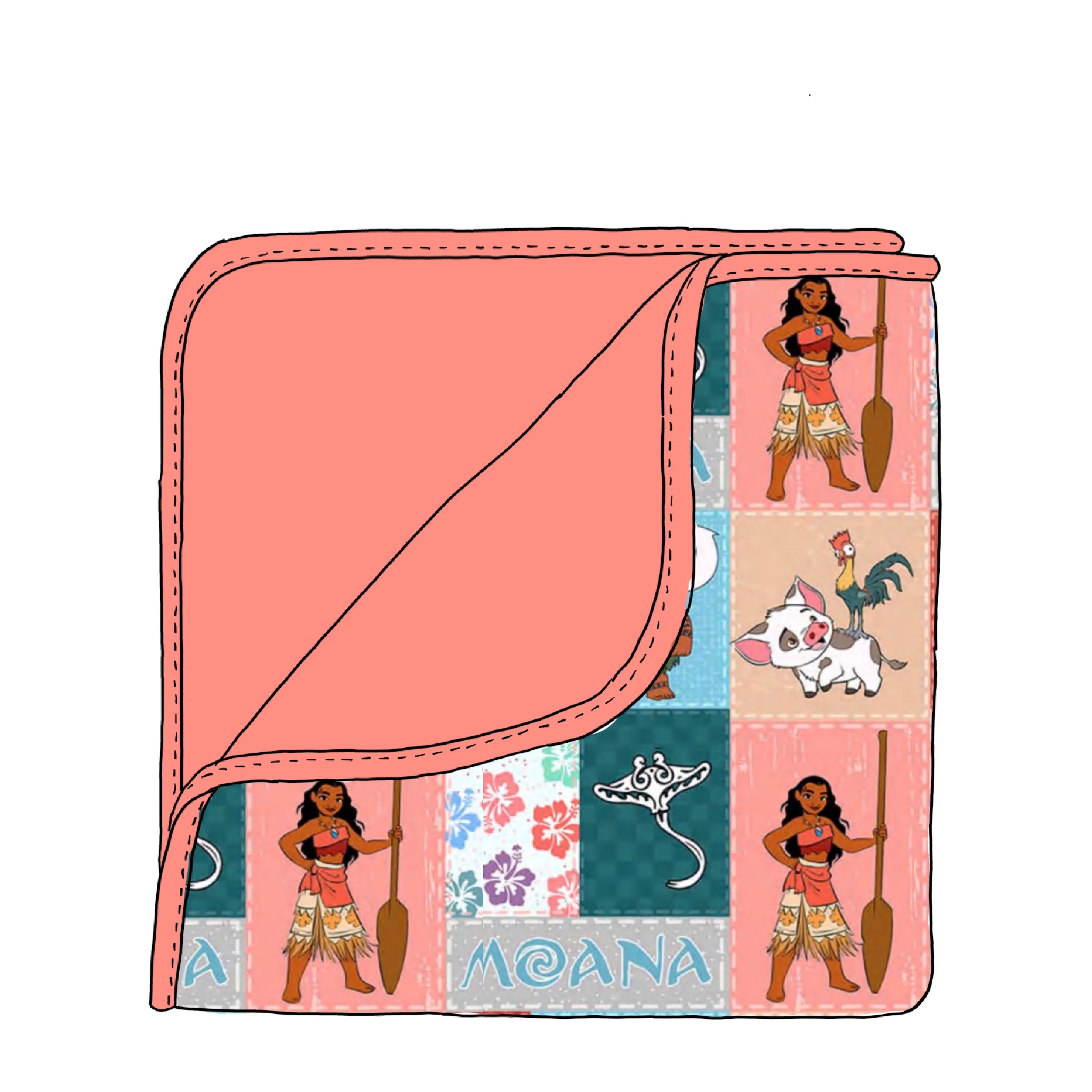 Moana Patch Blanket