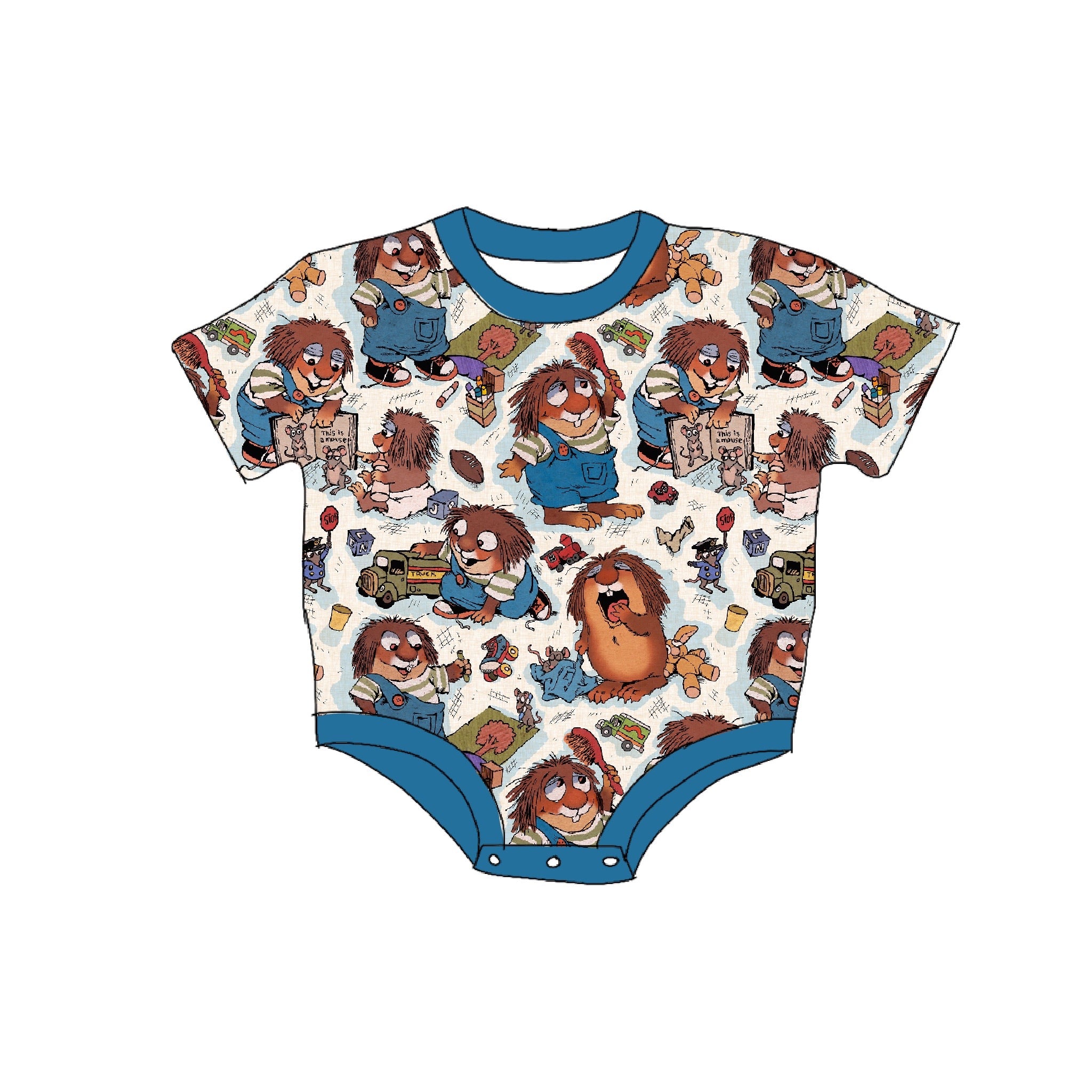 Lil’ Critter Bamboo bubble tee