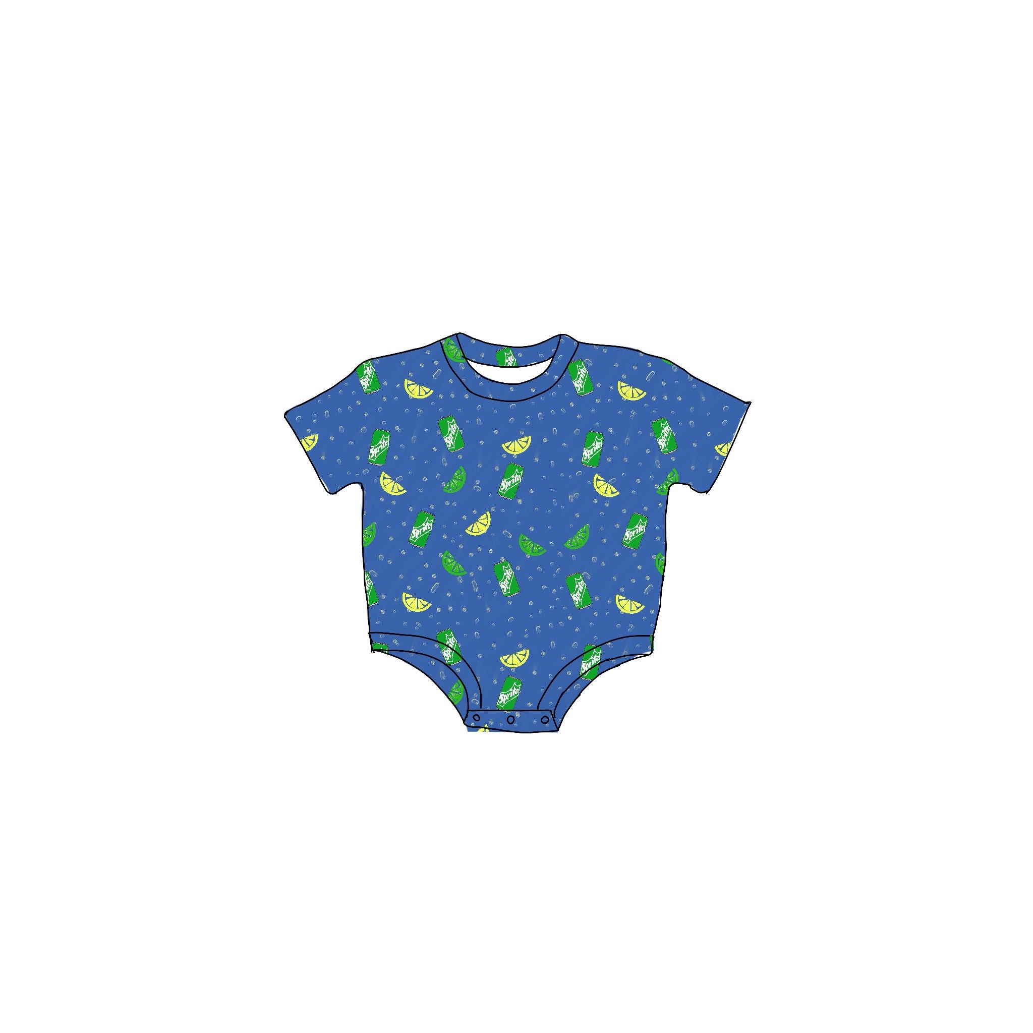 Lemon-Lime Bamboo bubble tee