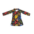 E is for Elmo Long Sleeve Athletic Dress