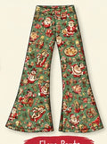 The North Pole Adult bamboo Flare Pants and Shirt Set