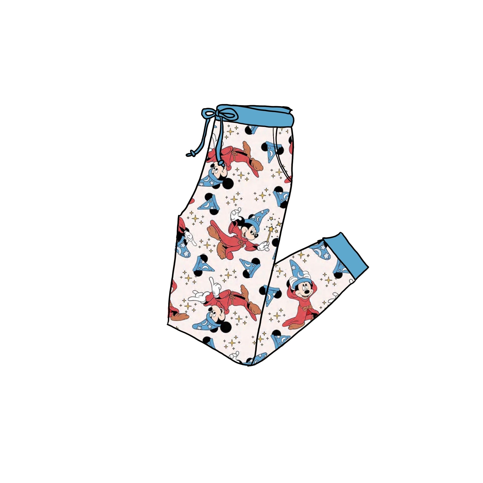 Sorcerers Apprentice Adult bamboo joggers