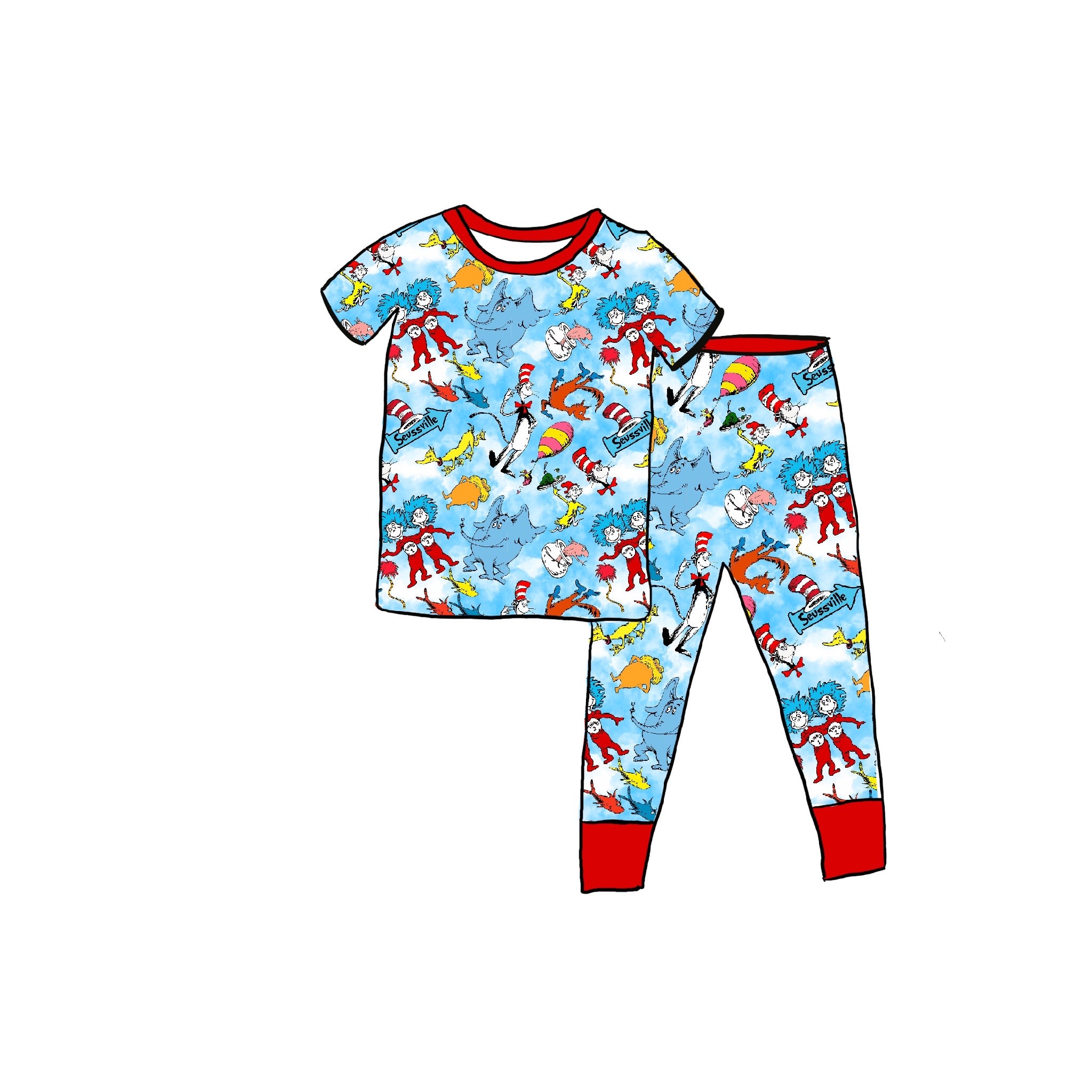 Seuss Landing 2-piece set