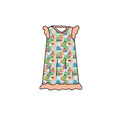SANTA'S COMING Flutter Sleeve Nightgown
