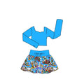 Mouska-Days Long Sleeve Athletic Skirt Set