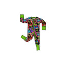 Goosebumps Bamboo Zippie Romper