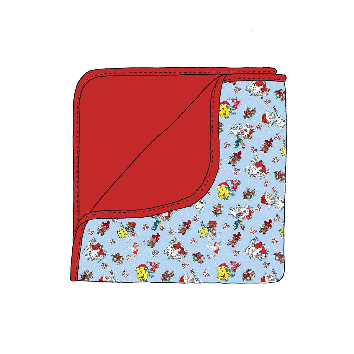 Sidekickin Holidays Blanket