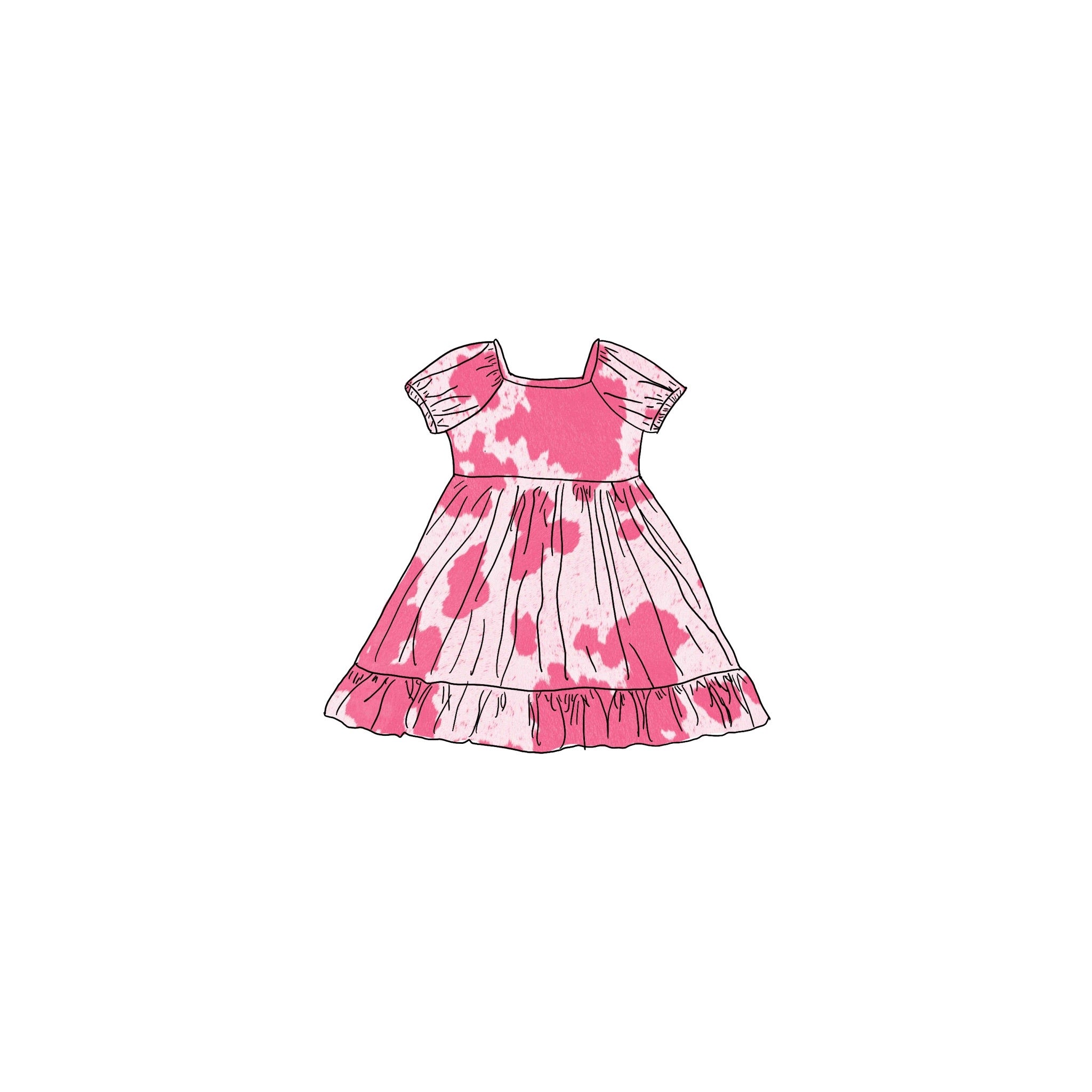 Strawberry Milk Bamboo Dress