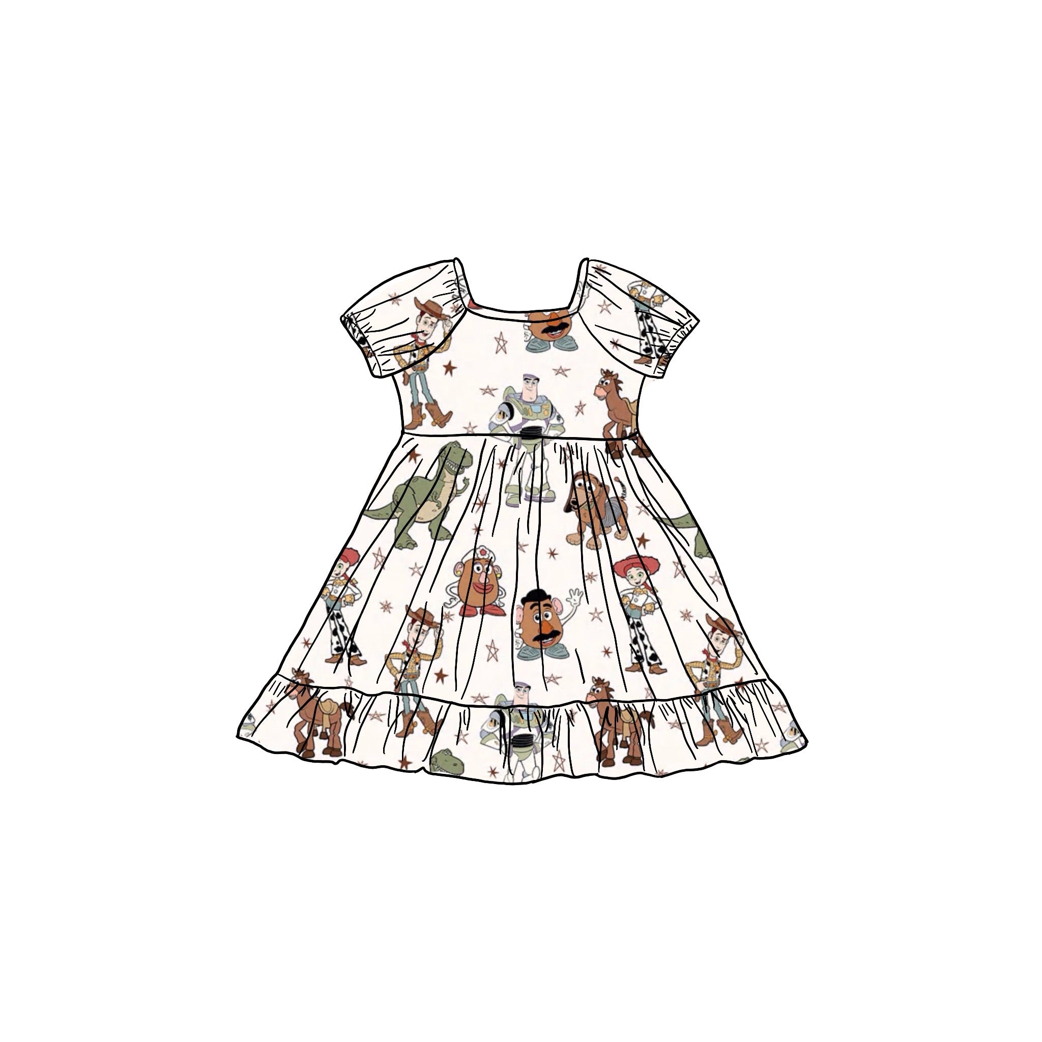 Rodeo Roundup Bamboo Dress