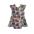 Good vs Evil Bamboo Viscose Baby Skirted Bodysuit