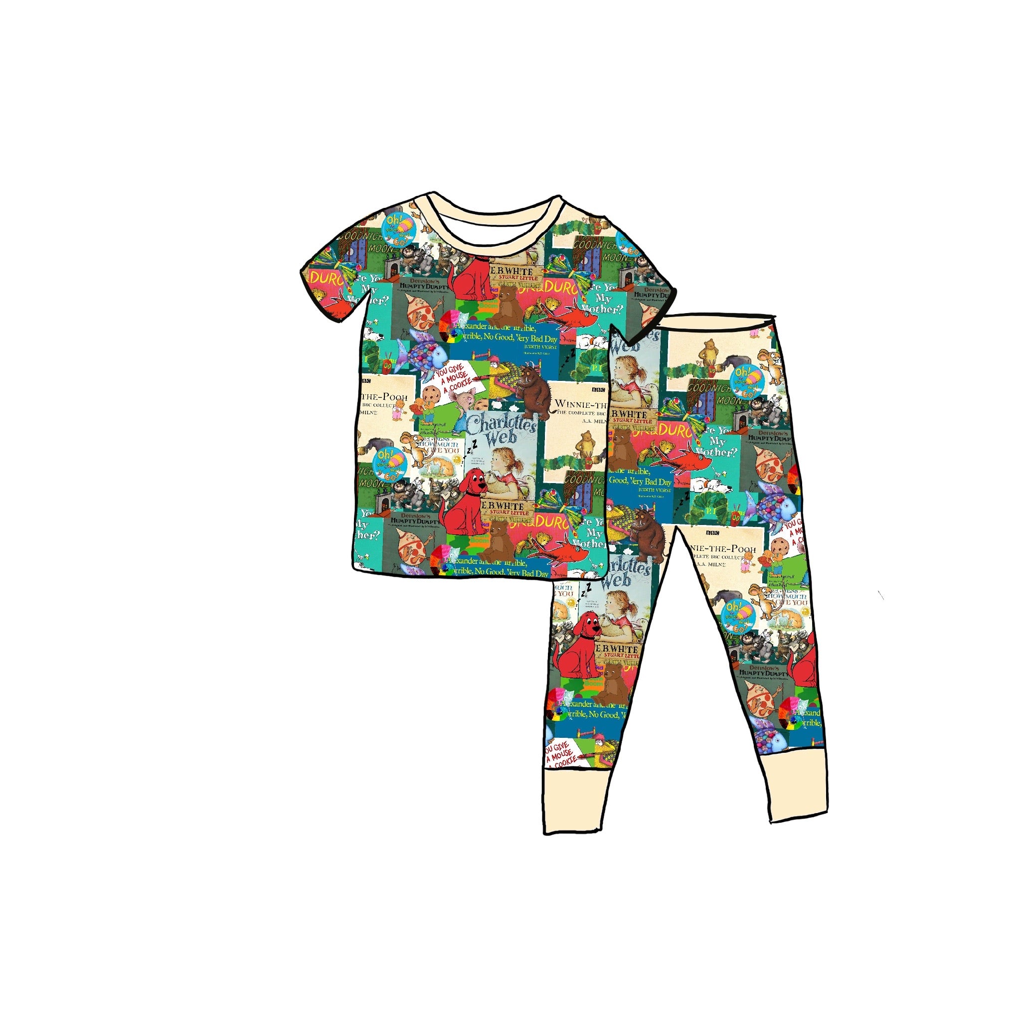 Childhood Fables 2-piece set