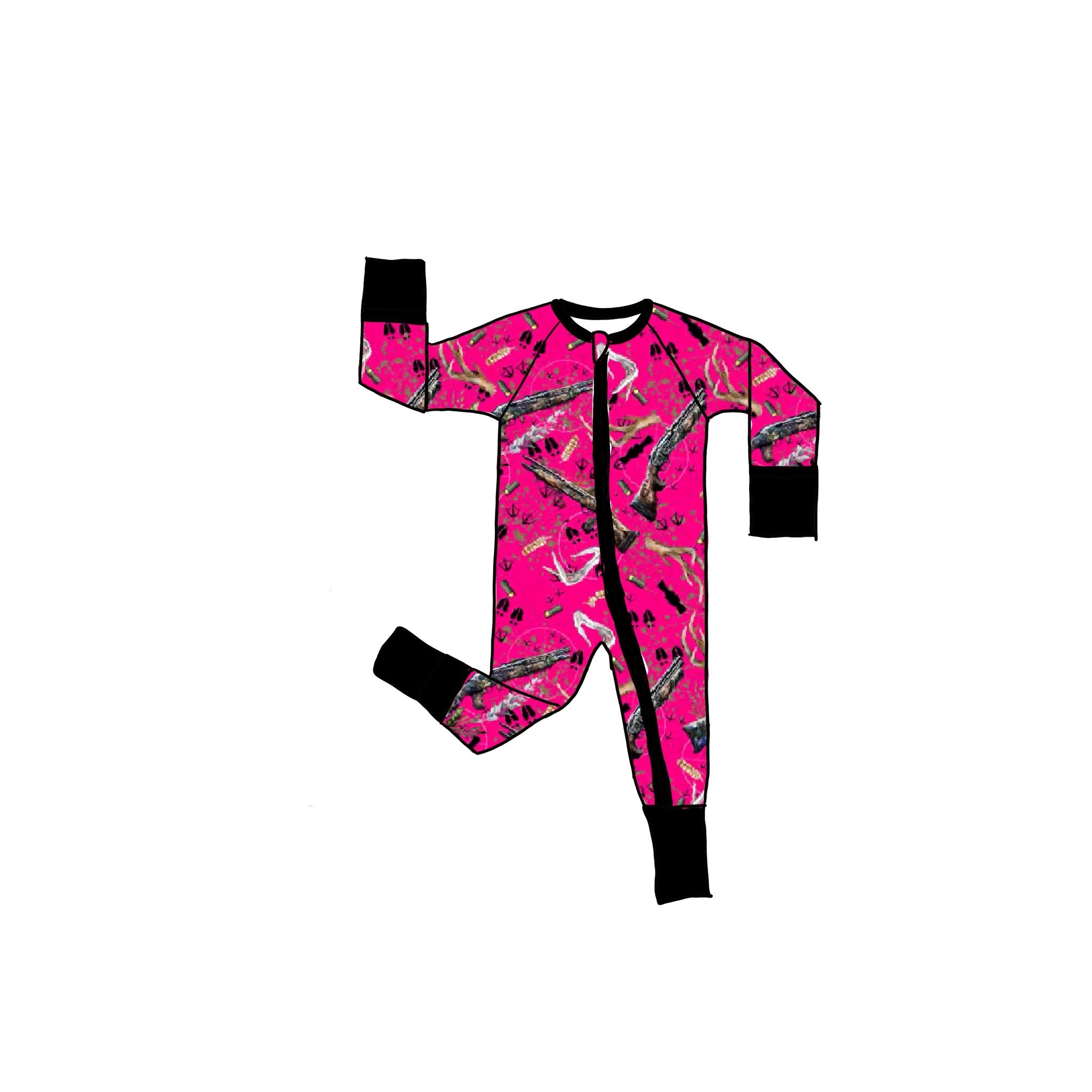 Hunt like a Girl Bamboo Zippie Romper