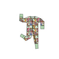 Bear-y Christmas Bamboo Zippie Romper