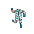 Heart Breaker Bamboo Zippie Romper