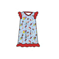 Sidekickin’ Holidays Flutter Sleeve Nightgown