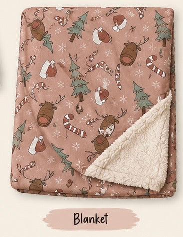 Reindeer Games Blanket