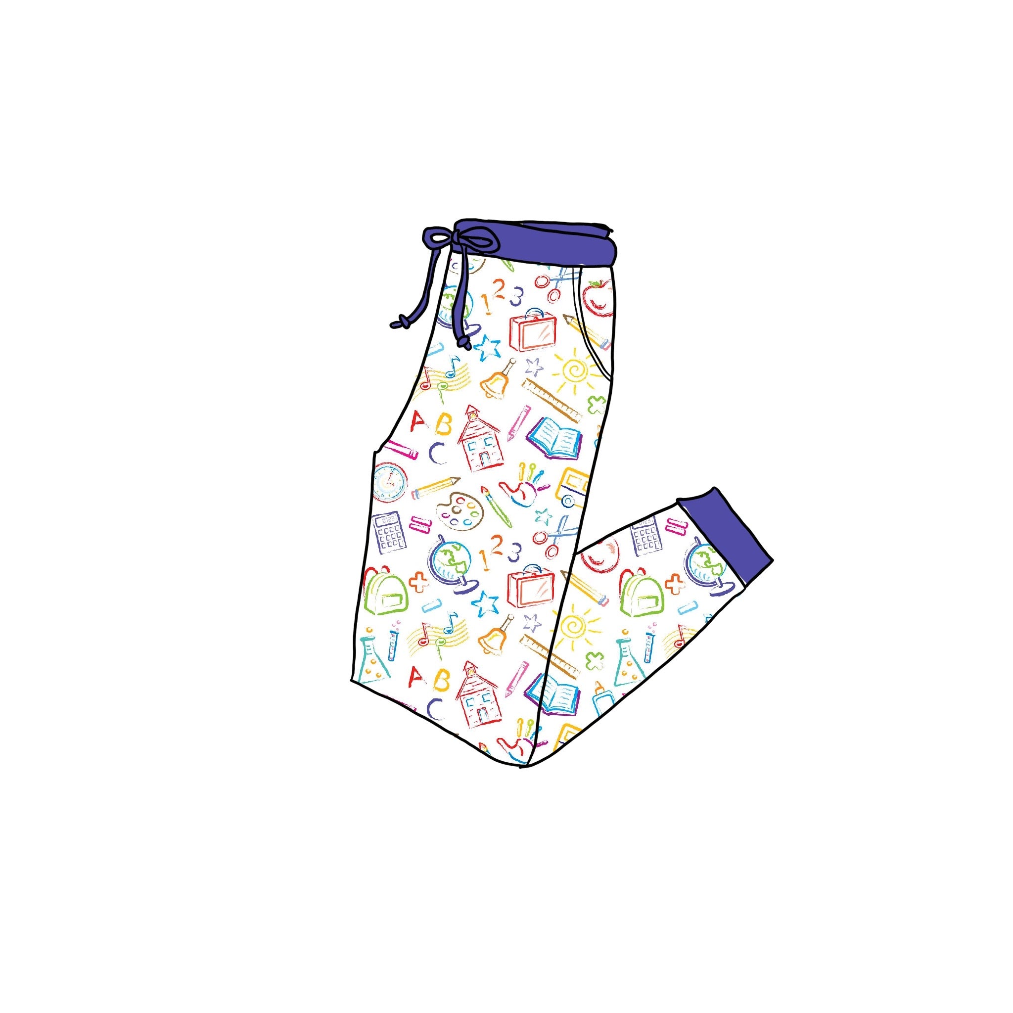 Library Chic Adult bamboo joggers