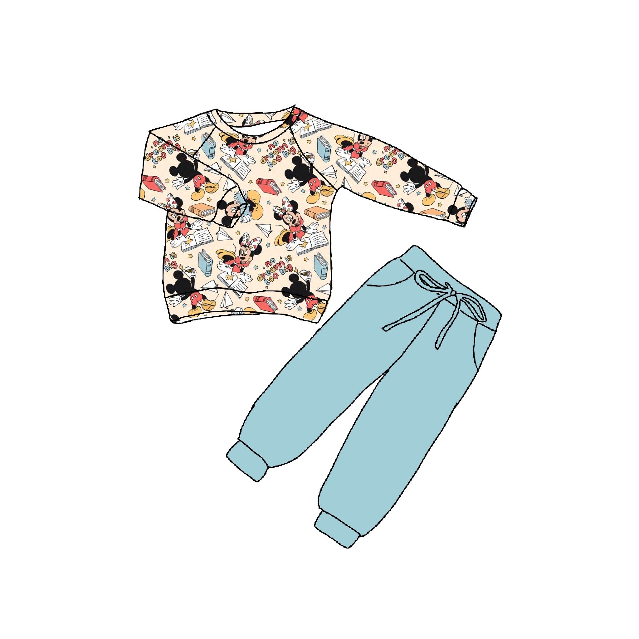 Clubhouse Scholars 2 Piece Comfy Set