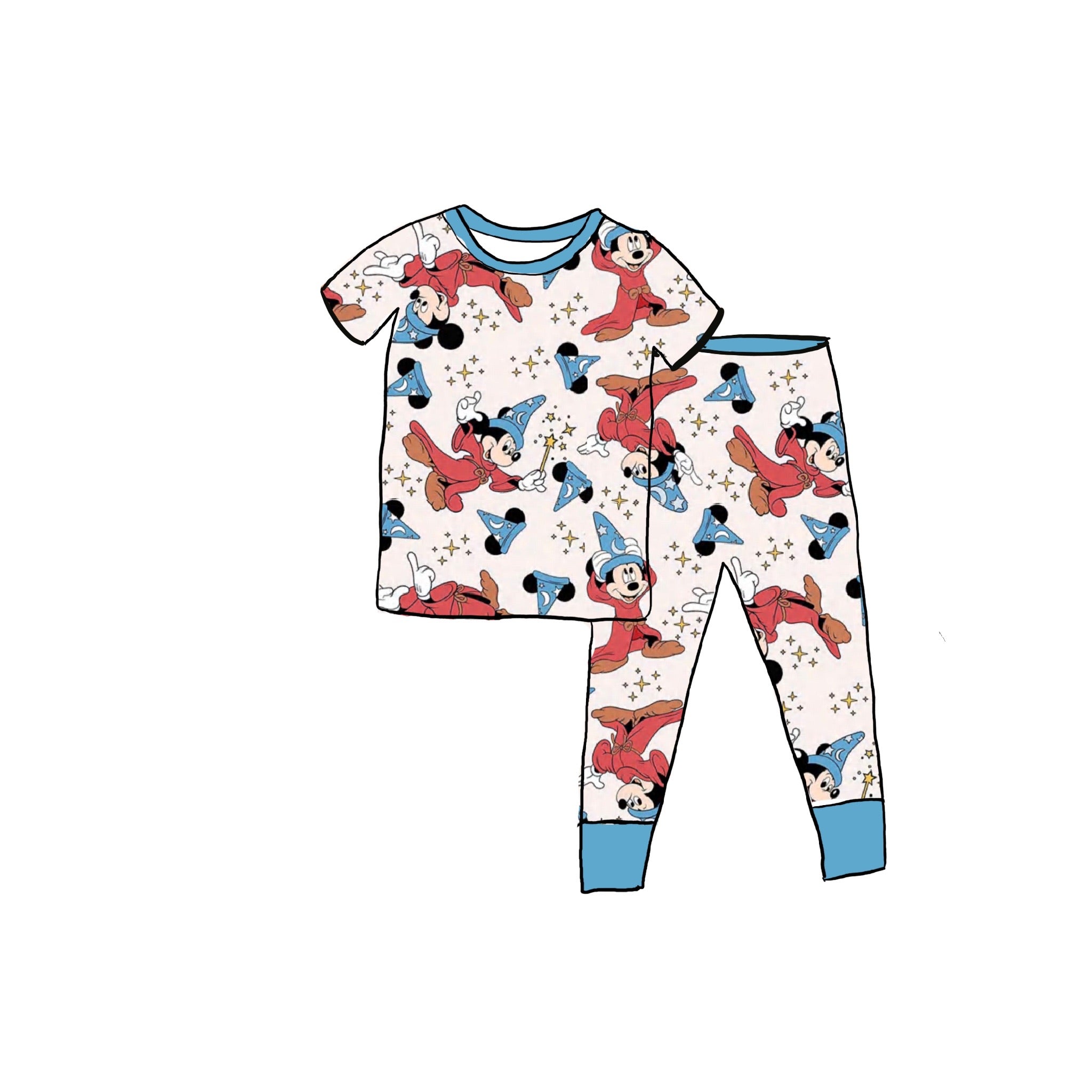 Sorcerers Apprentice Bamboo 2 piece set