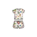 Watercolor Toys Bamboo Drawstring Short Set