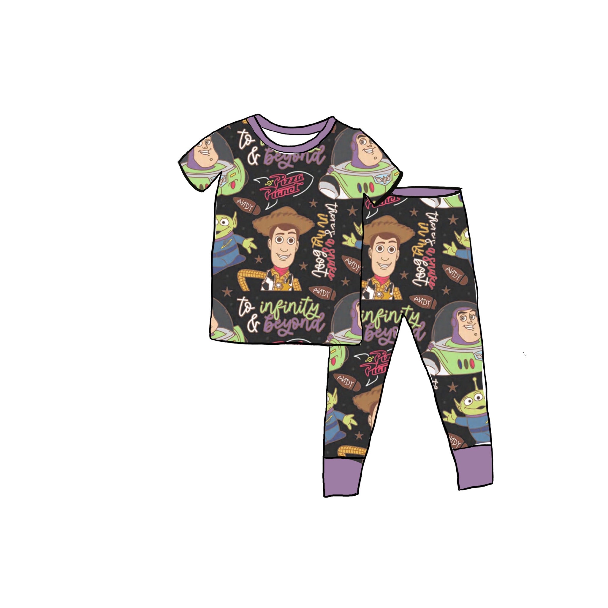 Infinity and Beyond 2 piece set