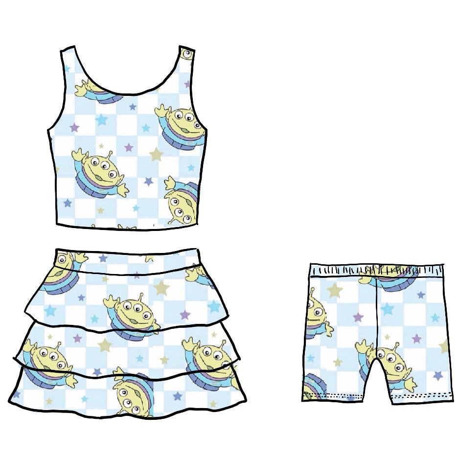 The Mystic Portal Athletic Skirt Set