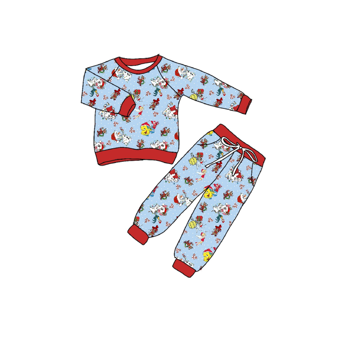 Sidekickin’ Holidays 2 Piece Comfy Set