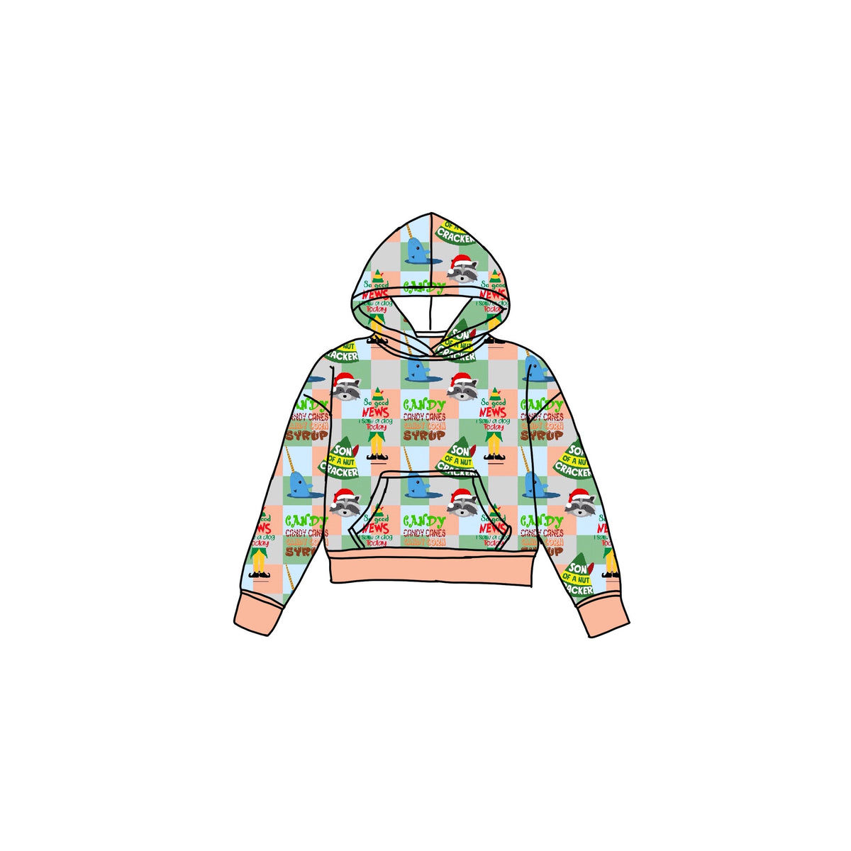 SANTA'S Coming Unisex Hoodie